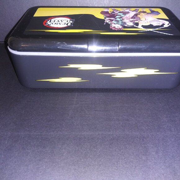 Demon Slayer Bento Box Black Rectangle Food Storage Container Anime - Picture 5 of 11